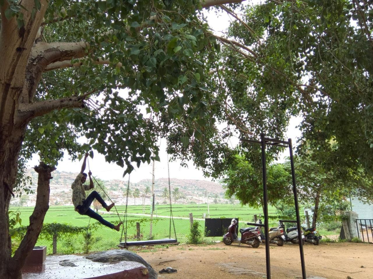 Jungle Tree Hampi Hotel Bagian luar foto